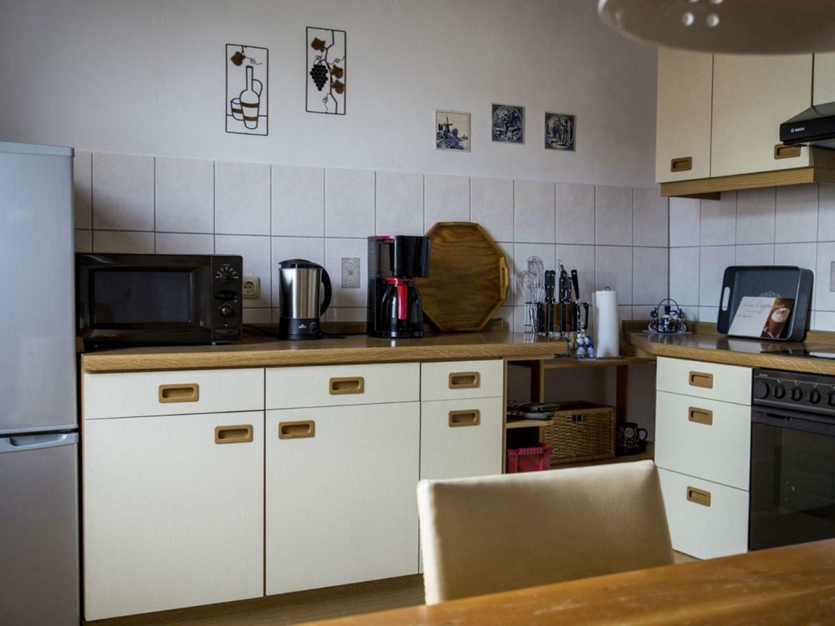 Ferienwohnung Zur Burg Trendelburg Esterno foto