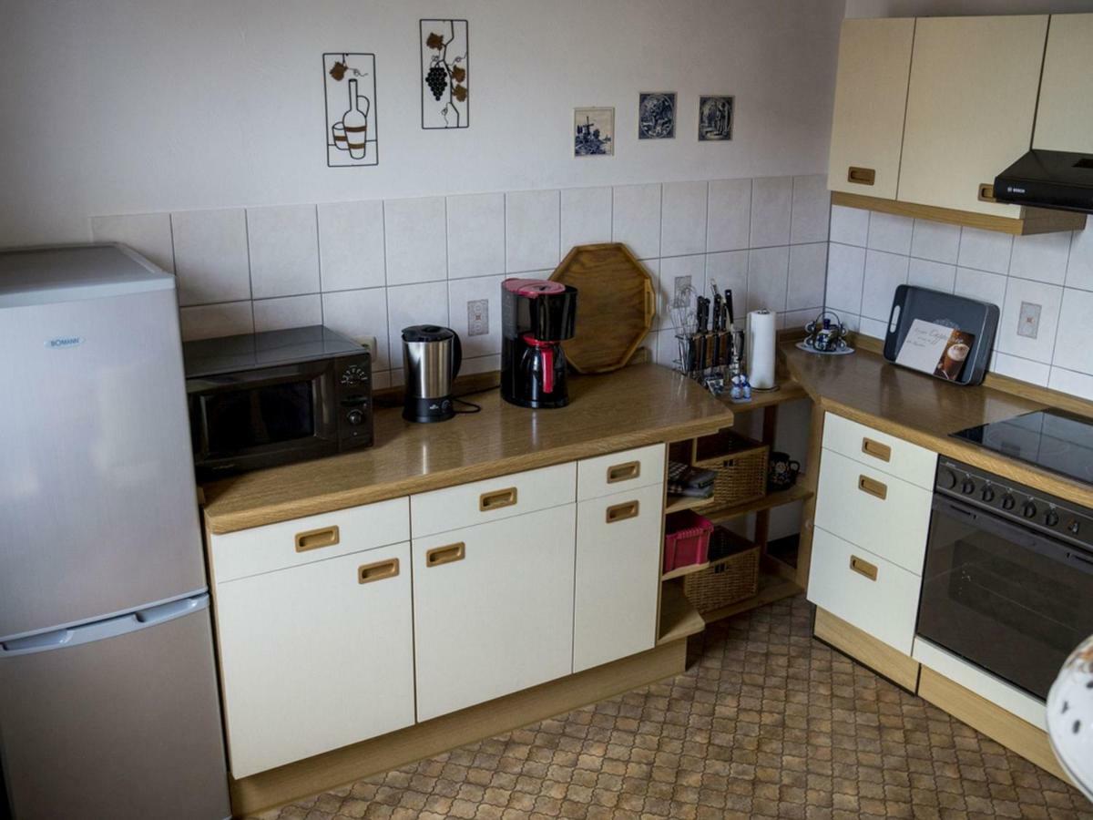 Ferienwohnung Zur Burg Trendelburg Esterno foto